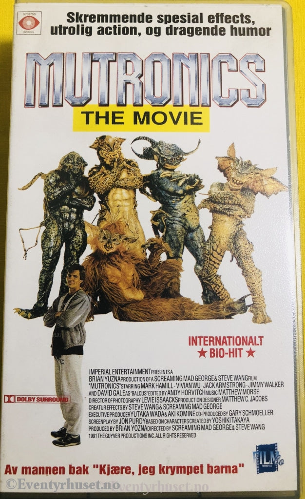 Mutronics - The Movie. 1991. Vhs. Vhs