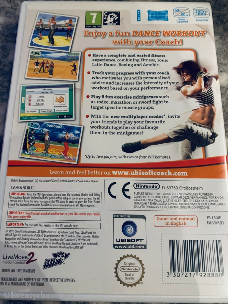 My Fitness Coach - Dance Workout. Nintendo Wii. Wii