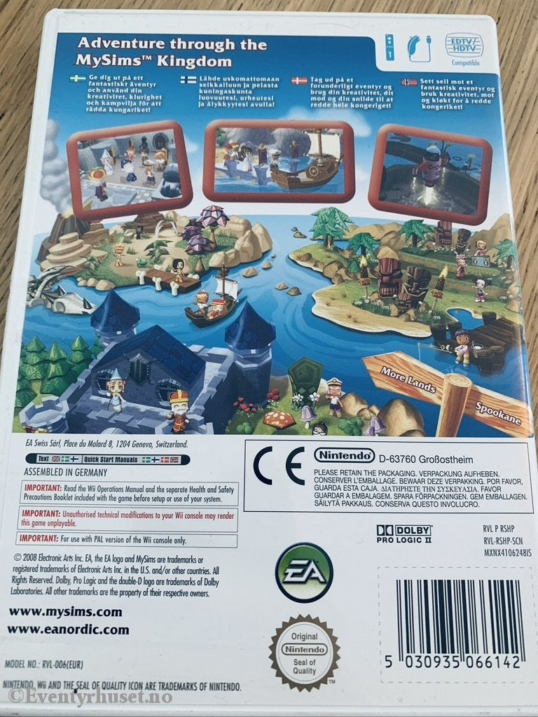 My Sims Kingdom. Wii. Wii