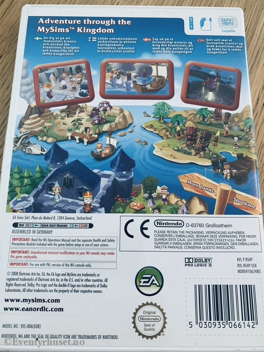 My Sims Kingdom. Wii. Wii