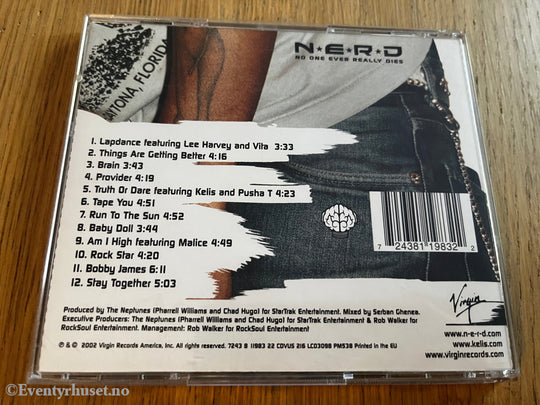 N.E.R.D. 2002. In Search Of... CD.