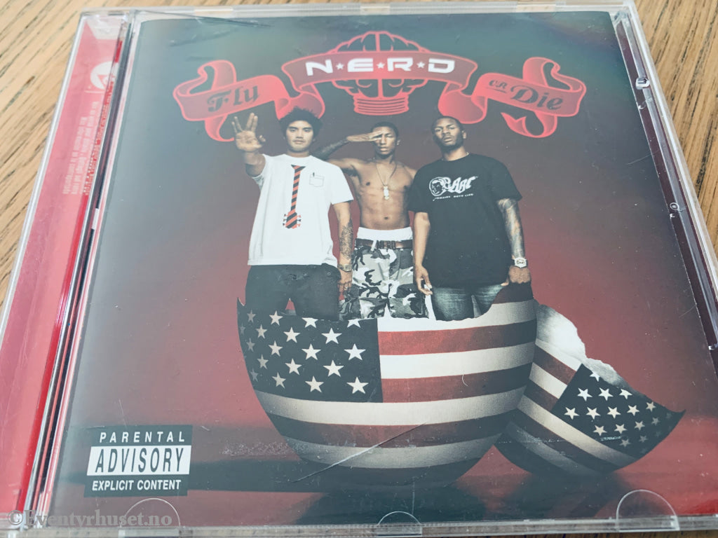 N.E.R.D – Fly or Die. 2004. CD.