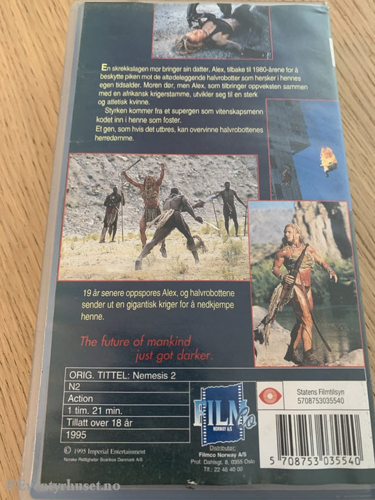 N2 - Nemesis 2. 1999. Vhs. Vhs