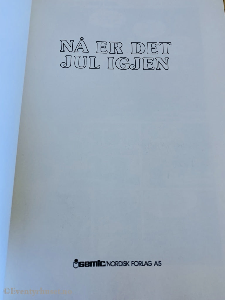 Nå Er Det Jul Igjen. 1984. Tegneseriealbum