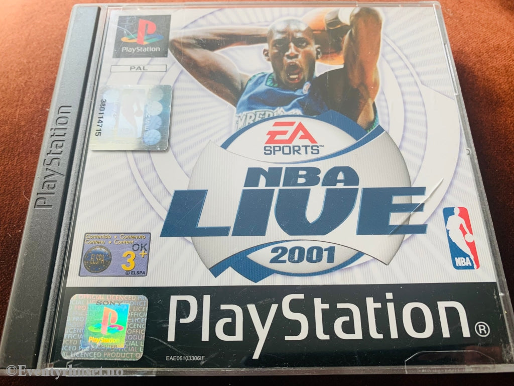 Nba Live 2001. Ps1. Ps1