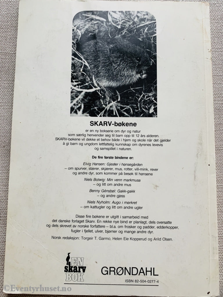 Niels Bolwig. 1978. Min Venn Markmusa. Faktabok