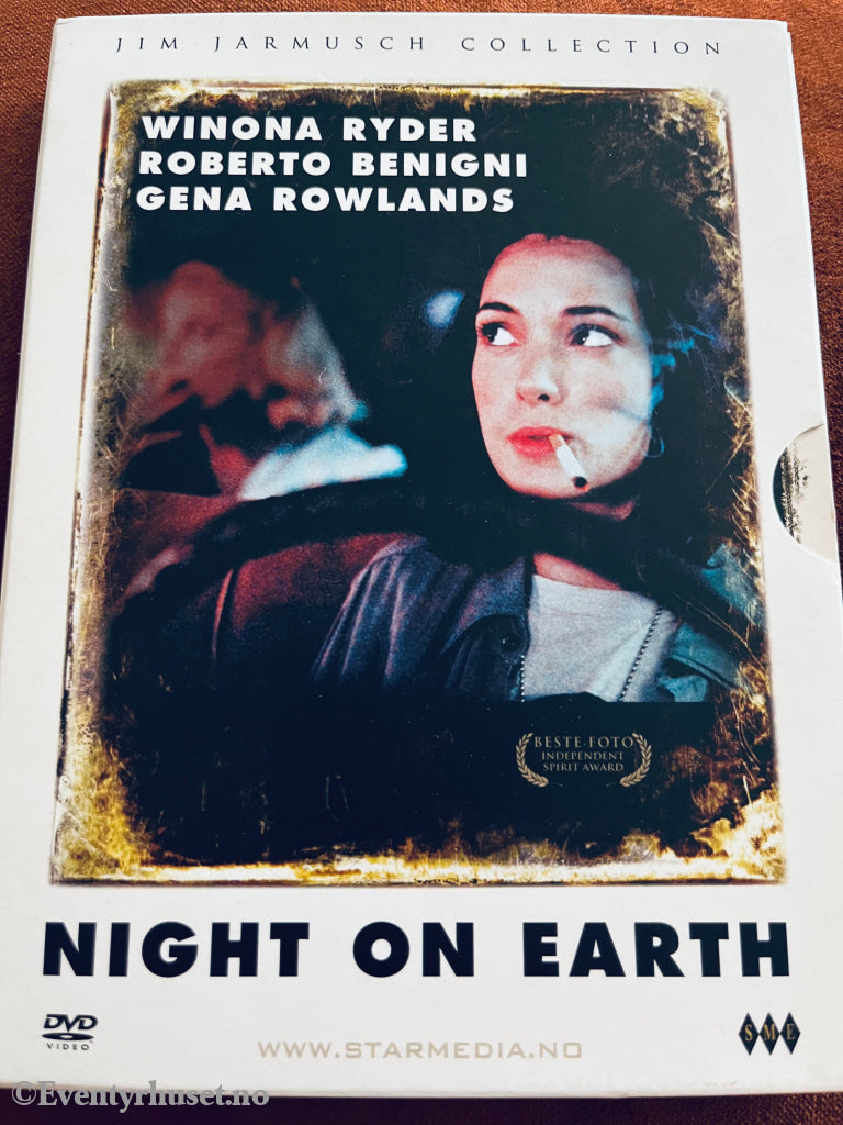Night On Earth (Jim Jarmusch Collection). 1991. Dvd Slipcase.