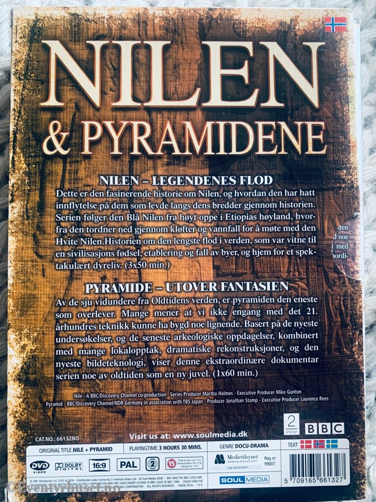 Nilen & Pyramidene (Bbc). Dvd Samleboks.