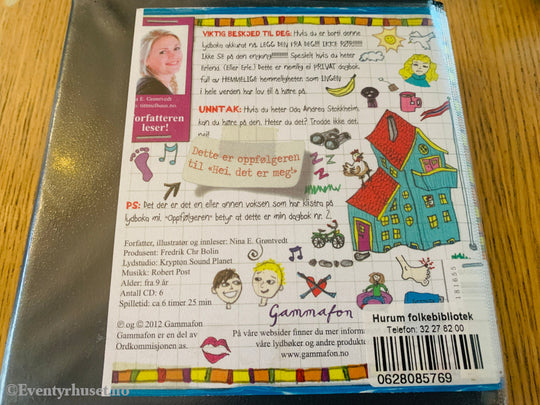 Nina E. Grøntvedt. Absolutt Ukyssa. 2011. Lydbok på CD.