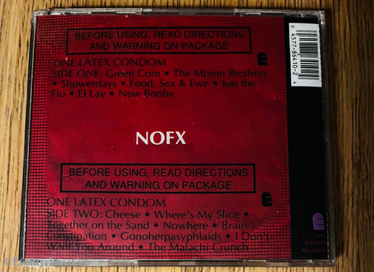 NOFX 1991 Ribbed . CD.