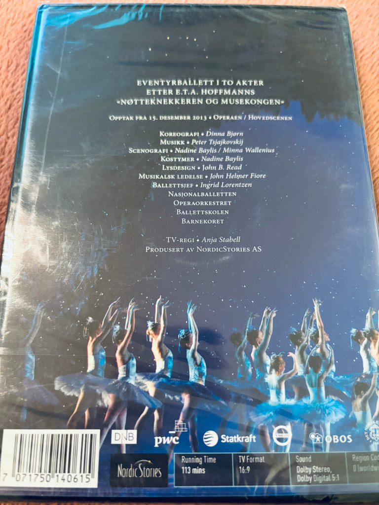 Nøtteknekkeren. DVD. Ny i plast!