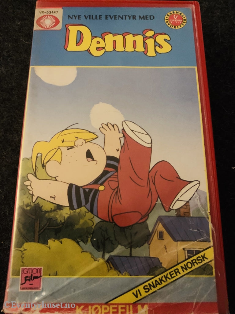 Nye Ville Eventyr Med Dennis. 1990. Vhs. Vhs