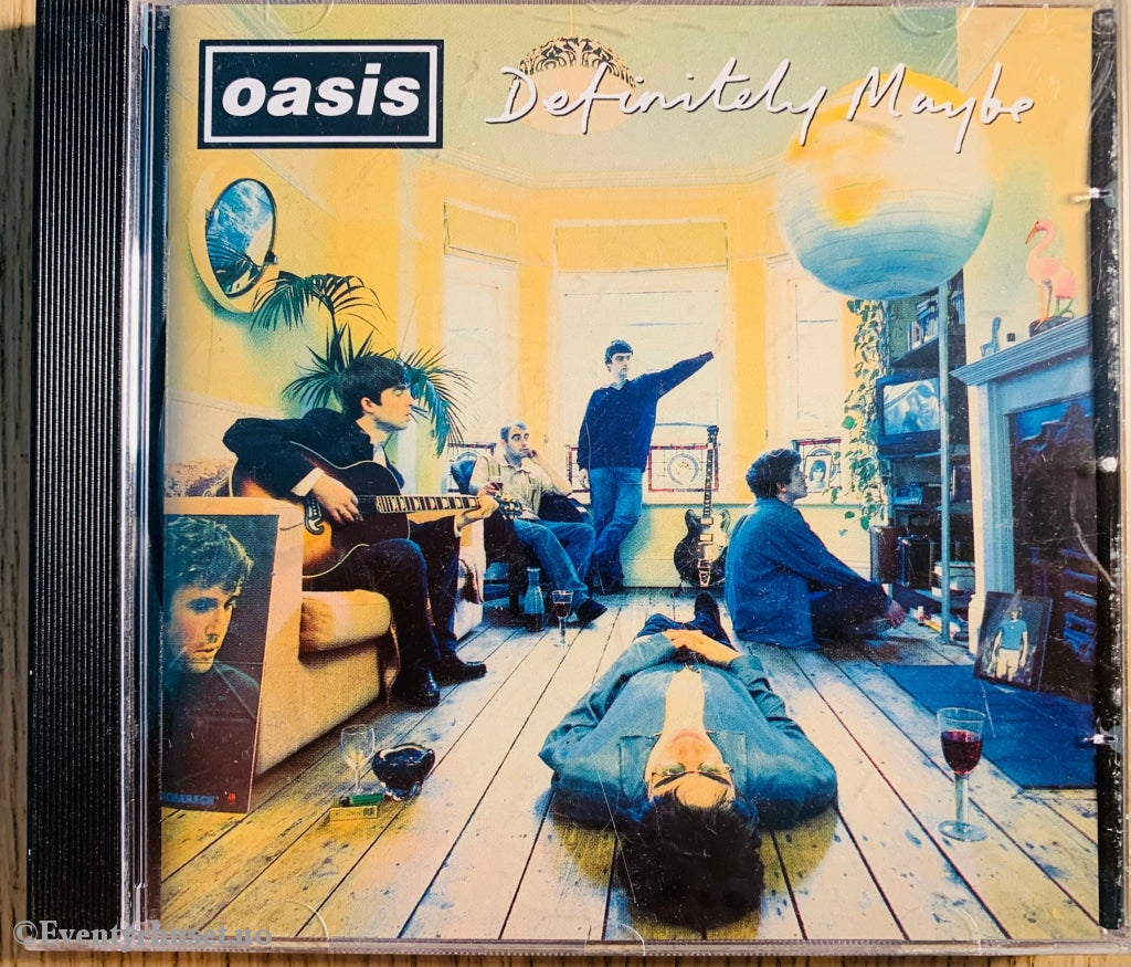 Oasis. Definitely Maybe. 1994. CD. – Eventyrhuset