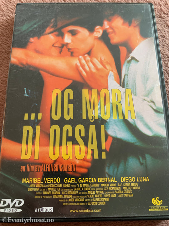...Og mora di også! (Y Tu Mamá También) (2001). DVD.