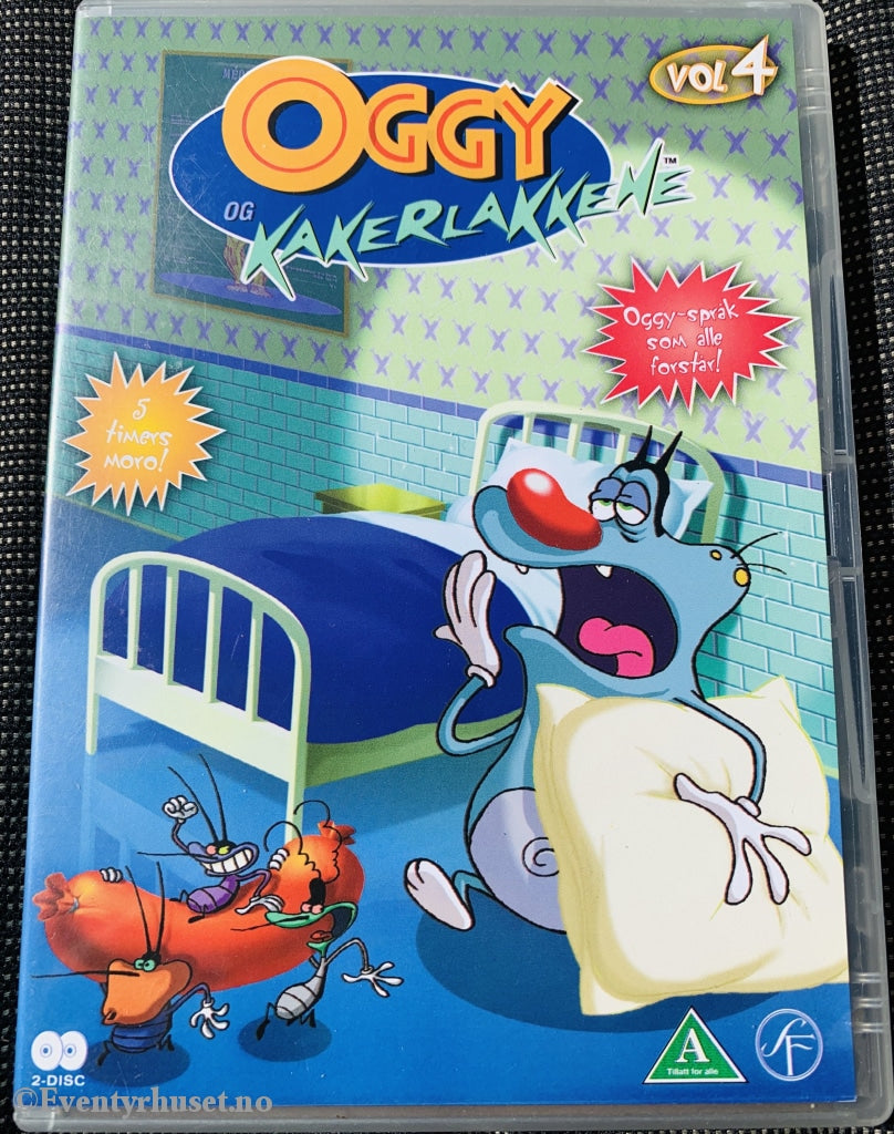 Oggy og kakerlakkene. Vol. 4. 1999. DVD. – Eventyrhuset