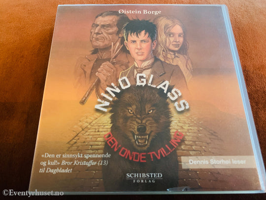 Øistein Borge. Nino Glass: Den onde tvilling. 2006. Lydbok på CD.
