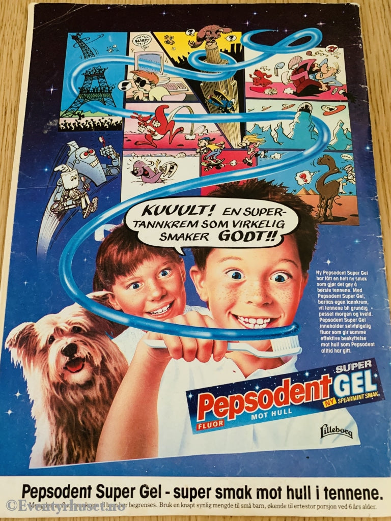 Ole Brumm Og Vennene Hans. 1990/08. Tegneserieblad