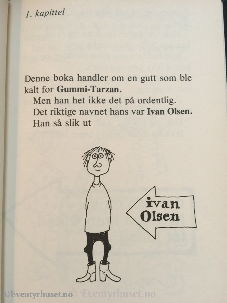Ole Lund Kirkegaard. 2001 (1975). Gummi-Tarzan. Fortelling