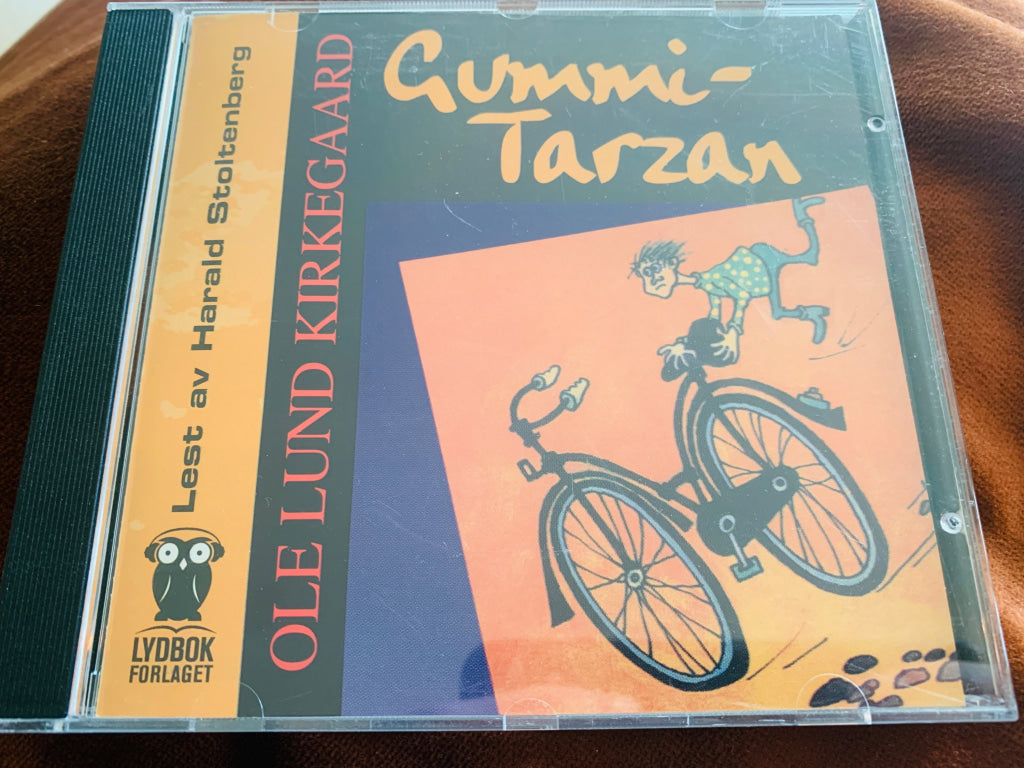 Ole Lund Kirkegaard. Gummi-Tarzan. Lydbok på CD.