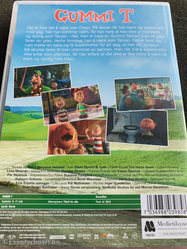 Ole Lund Kirkegaards Gummi Tarzan. Dvd. Dvd