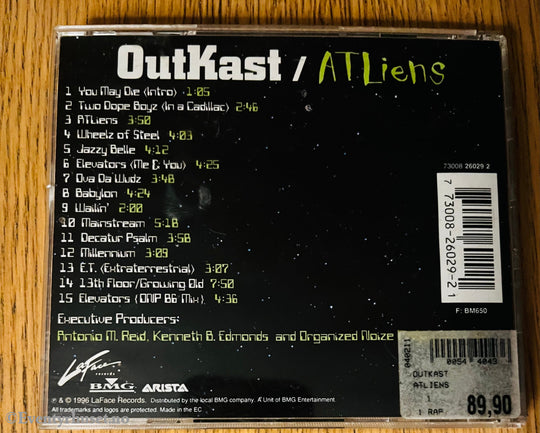 OutKast 1998 ATLiens . CD.