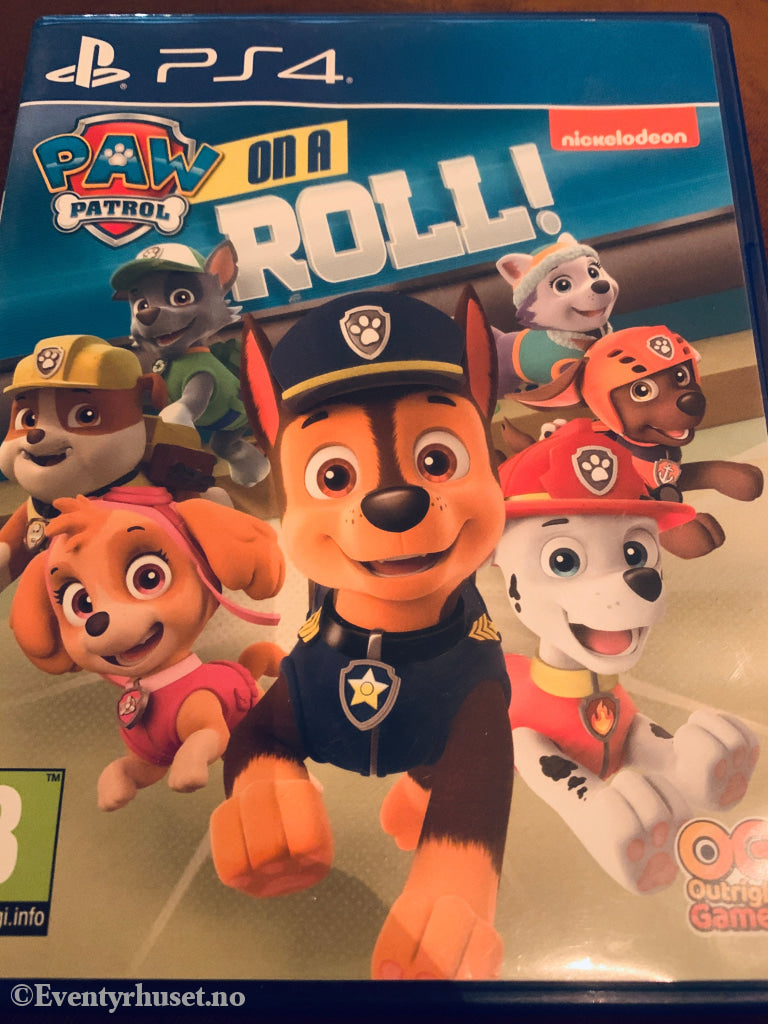 Paw Patrol: On a Roll!. Playstation PS4-spill.