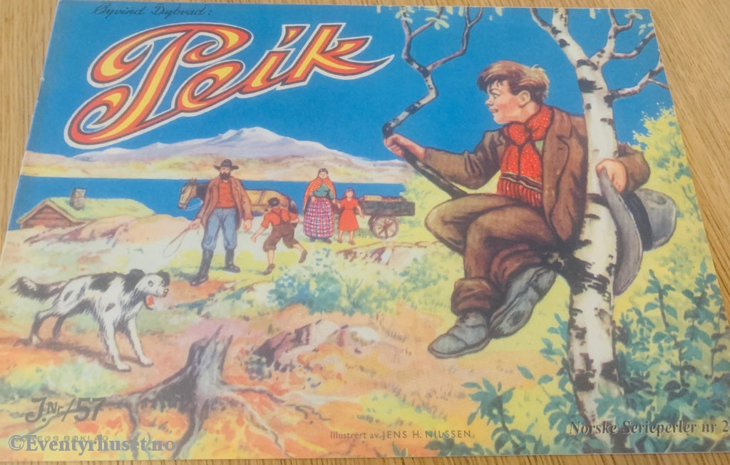 Peik. 1957. Norske Serieperler Nr. 22. Julehefter