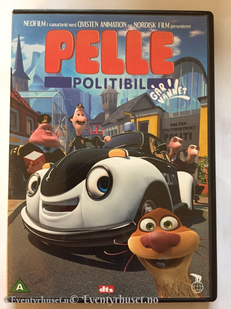 Pelle Politibil - Går I Vannet. Dvd. Dvd