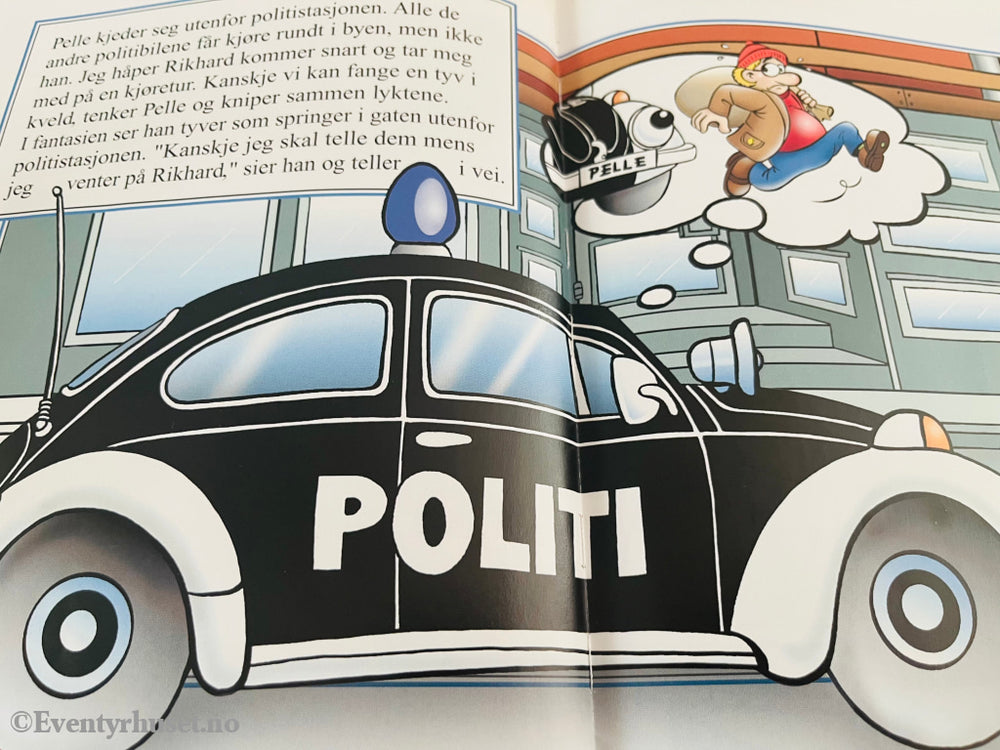 Pelle Politibil - Leteaksjonen. 1996/98. Fortelling