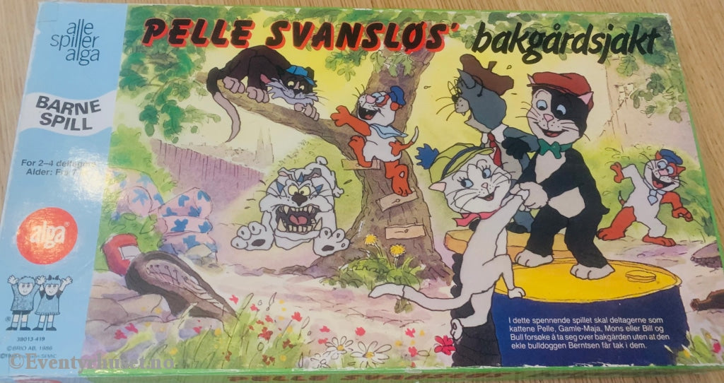 Pelle Svansløs. Brettspill. Brettspill