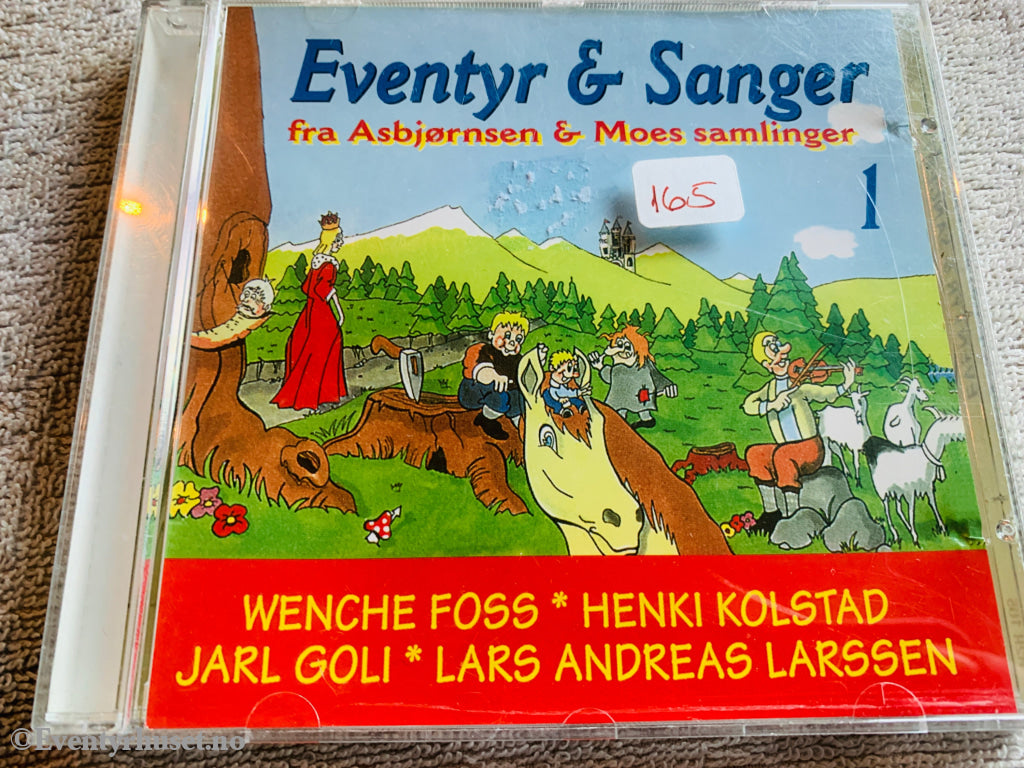 Peter Christen Asbjørnsen og Jørgen Moe. 1990. Eventyr & Sanger fra Asbjørnsen & Moes samlinger. Lydbok på CD.