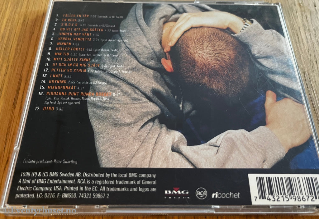 Petter. 1998. Mitt sjätte sinne. CD.