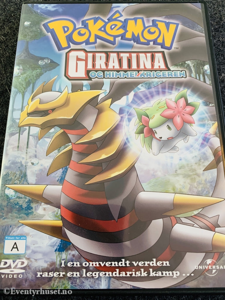 Pokémon - Giratina Og Himmelkrigeren. 2008. Dvd. Dvd