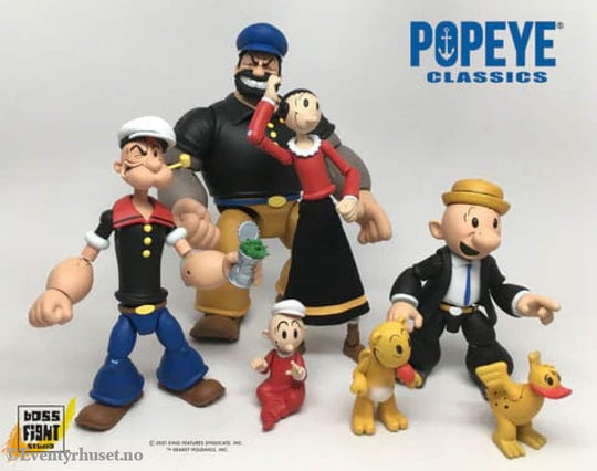 Popeye Action Figure Wave 01 Popeye. Mint In Sealed Box (MISB)! Actionfigur