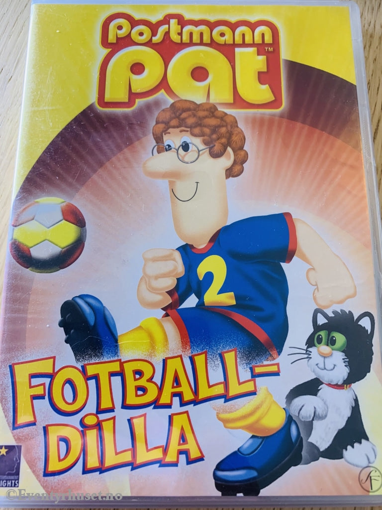 Postmann Pat. 2005. Fotballdilla. DVD. – Eventyrhuset