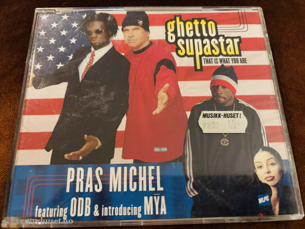 Pras Michel feat. ODB & Mýa - Ghetto Supastar (That Is What You Are). 1998. CD.