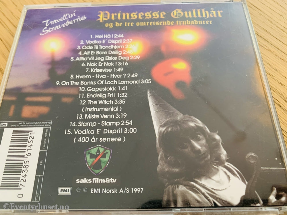 Prinsesse Gullhår Og De Omreisende Trubadurer. 1997. Cd. Cd