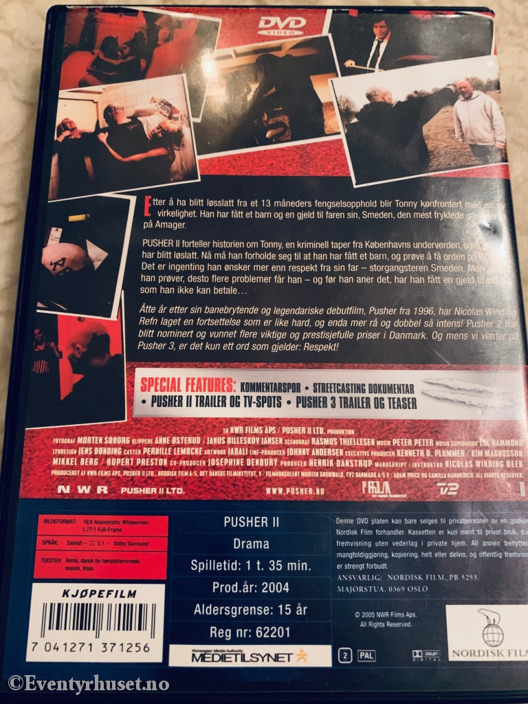 Pusher. 1996. Dvd. Dvd