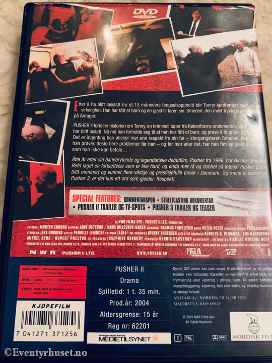 Pusher. 1996. Dvd. Dvd