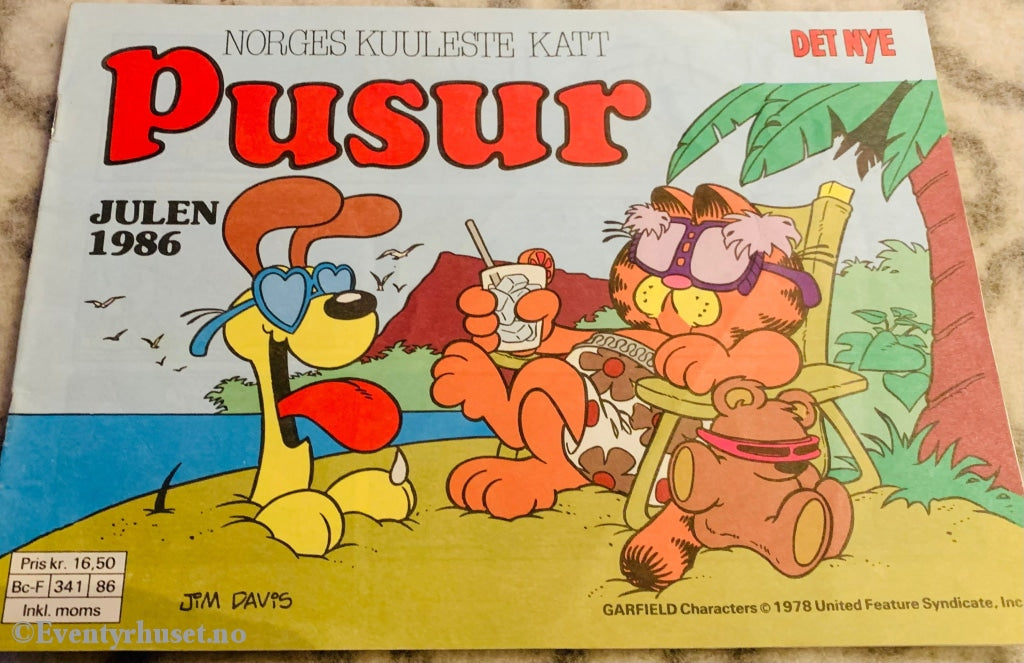 Pusur. Julen 1986. Julehefter