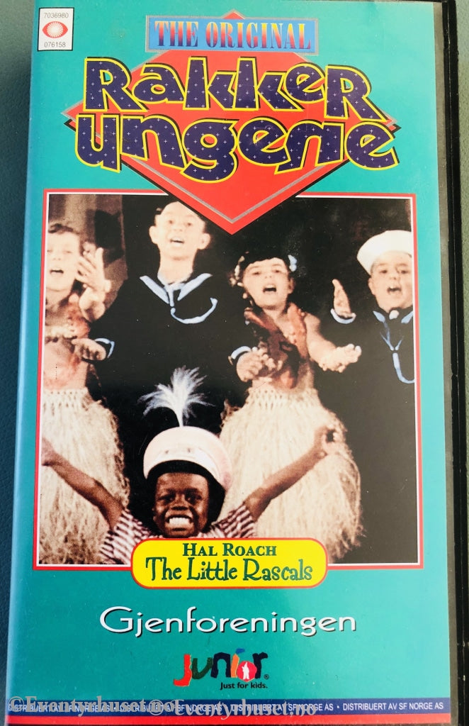 Rakkerungene. Gjenforeningen. 1992-38. Vhs. Vhs