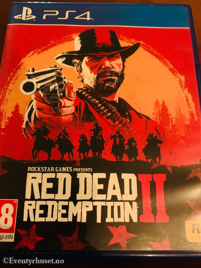 Red Dead Redemption II. Playstation PS4-spill.