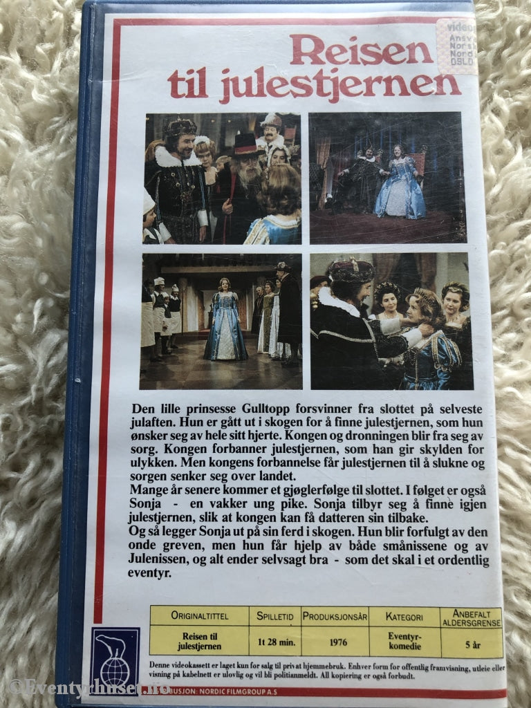 Reisen Til Julestjernen. 1976. Vhs. Vhs