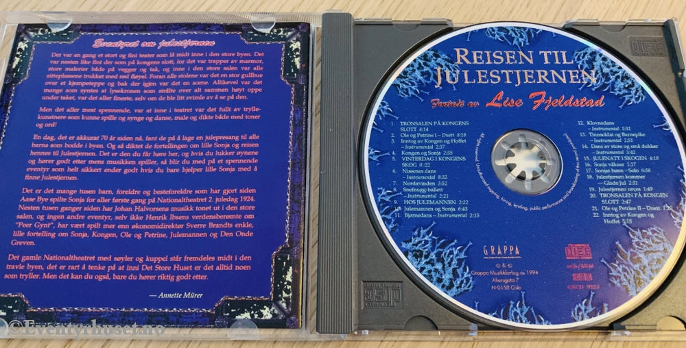 Reisen Til Julestjernen. Fortalt Av Lise Fjelstad. 1994. Cd. Lydbok