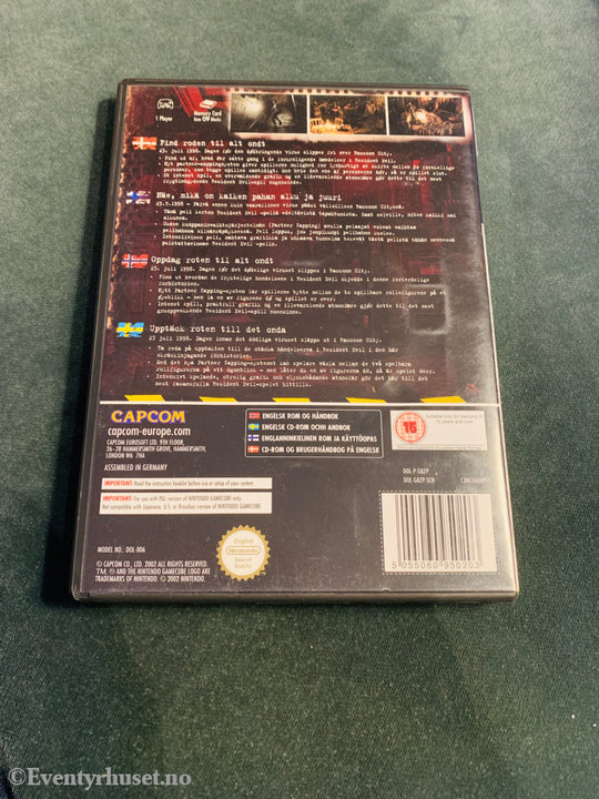 Resident Evil Zero. Gamecube.
