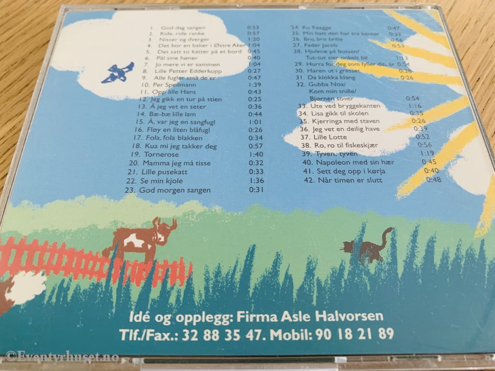 Ride Ride Ranke Med Asle Og Barna. Cd. Cd