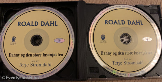 Roald Dahl. 1975/2000. Danny Og Den Store Fasanjakten. Lydbok På 4 Cd.