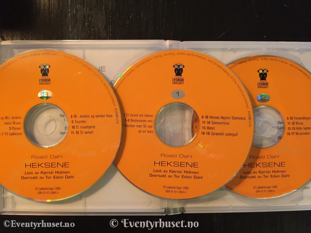 Roald Dahl. 2000 (1983). Heksene. Lydbok På 3 X Cd.