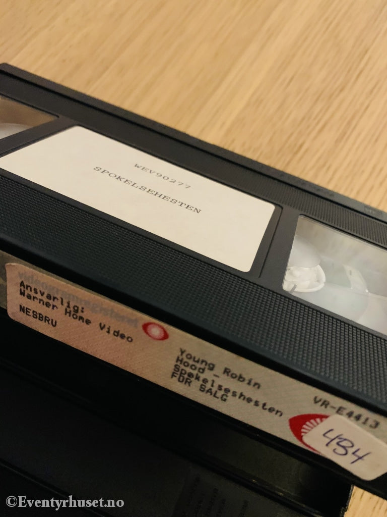 Robin Hood Junior. Spøkelseshesten. Vhs. Vhs