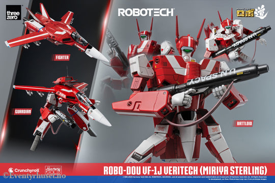 Robotech Action Figure ROBO-DOU VF-1J Veritech (Miriya Sterling) 20 cm. Mint In Sealed Box (MISB)! Actionfigur